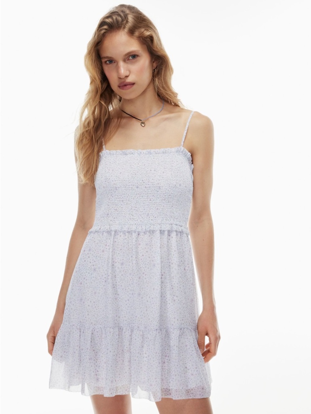 Aritzia Wilfred Tempest Sleeveless Mini Dress